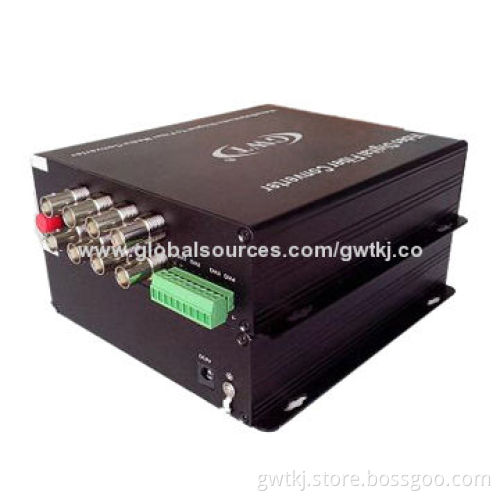 8-channel video optical transmitter and receiver